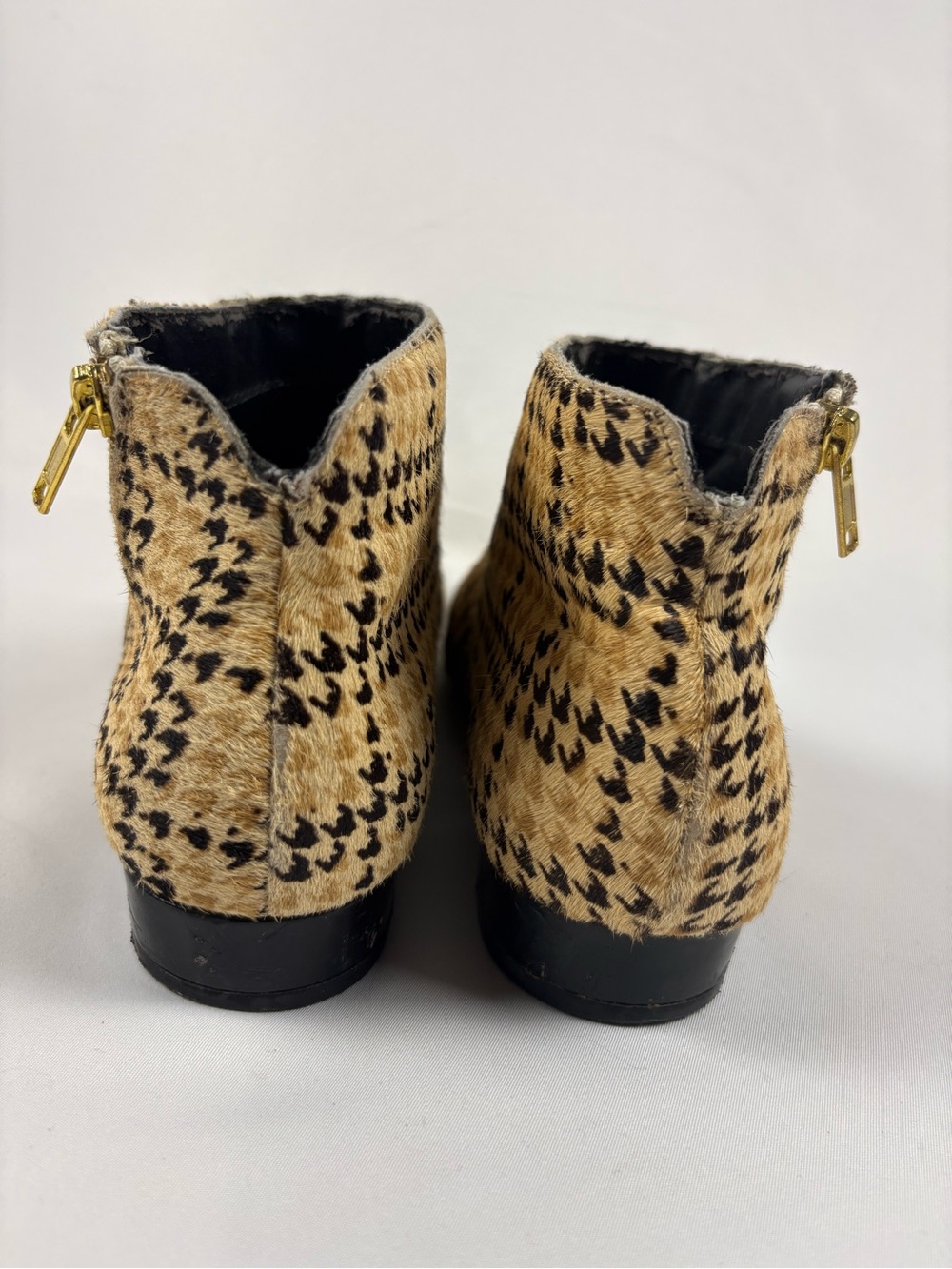 Very Volatile Pony Hair Houndstooth Ankle Boots Sz 6.5 Indie Sleaze - Picture 6 of 11